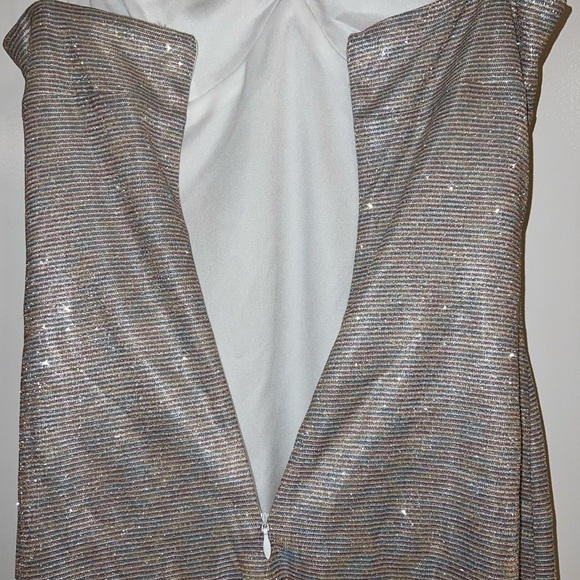 Revolve Superdown Rainbow Sparkle Dress Cocktail Club Dress Sexy Size Small - Picture 7 of 8